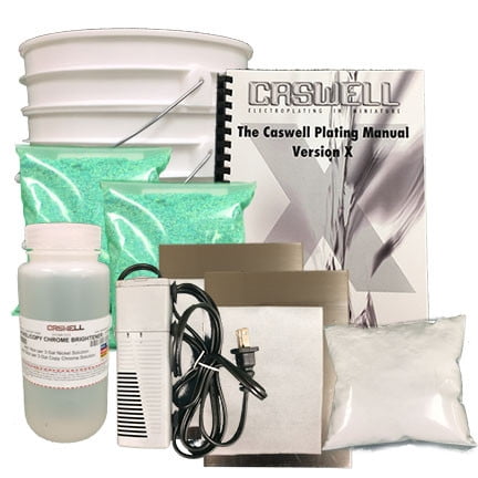 Caswell Nickel Electroplating Kit - 3 Gal