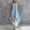 #143-Sky Blue, variant on TaTaai Womens Two Piece Set Sleeveless Crew Neck Top with Straight Leg Pants Solid Soft Breathable Casual Lounge Outfit Gift