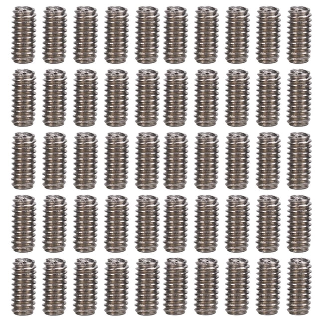 Tornillos de fijación, 50 piezas Juego de tornillos prisioneros A2-70 Juego de tornillos prisioneros Respuesta rápida