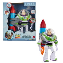 Disney and PixarToy Story Buzz Lightyear 10-inch Action Figure Toy with Rocket & Sounds