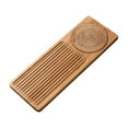 thumbnail image 3 of Bandeja para servir té de madera de bambú, juego de té Rectangular, mesa de té, taza de té china, decoración del hogar Kung SM SunniMix Bandeja de servir, 3 of 8