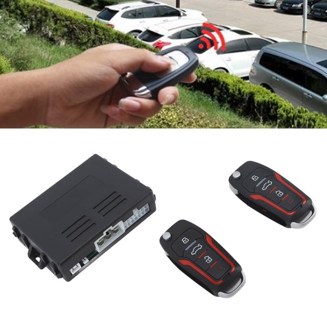 Car Security Alarm System, DC12V Anti Theft Convenient Remote Central Locking Kit For Cars