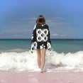 thumbnail image 6 of Dog  Black and  Graffiti Large Beach Towel - Plush Thick Cotton Pool Towel, Adult Beach Towels, 6 of 17