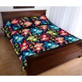 thumbnail image 3 of Juego de cama edredón con estampado de monos de colores, 3 of 5