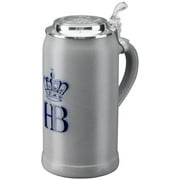 Hofbrauhaus Munchen German Beer Stein 1L Munich Oktoberfest Beer Mug Salt Glaze by Pinnacle Peak Trading Company