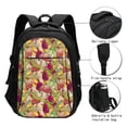 thumbnail image 3 of Daiia Colored Large Mushrooms and Leaves Pattern USB Charging Backpack for Men and Women, Anti-Theft Backpack,Travel Backpack,School Backpack,College Backpack,Laptop Backpack, 3 of 7