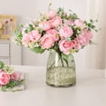 thumbnail image 6 of Silk Artificial Peonies Flowers Artificial Peony Bouquet Fake Peonies Artificial Flowers Bouquets for Vase Floral Arrangements Wedding Home Table Decoration Pink, 6 of 7