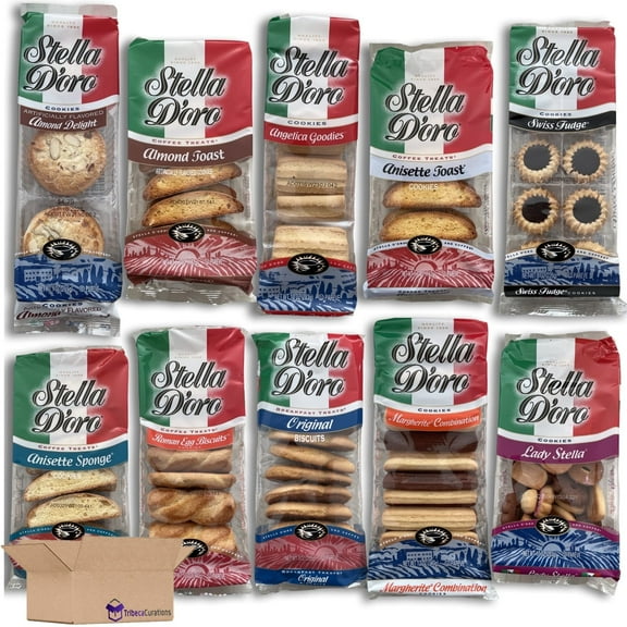 Stella 10 Flavor Ultimate Cookie Variety Pack | Pack of 10