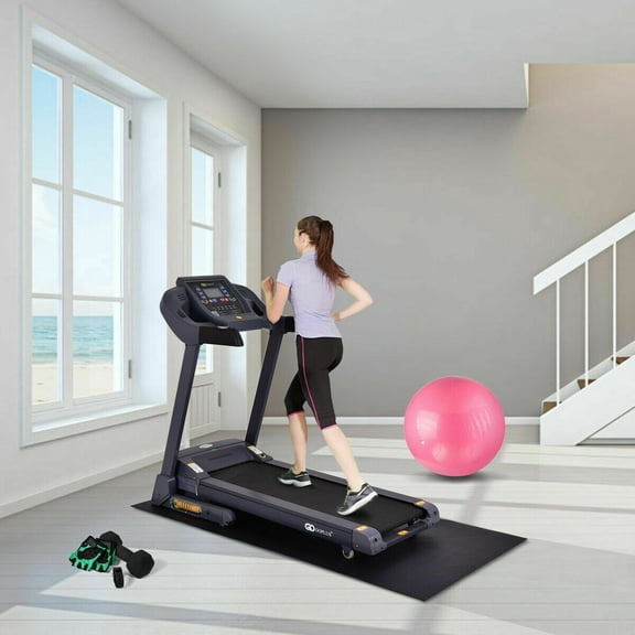 Spaco 47/59/78 Inch Long Thicken Equipment Mat for Home and Gym Use-78 x 36 x 0.25 inches, Folding Thick Exercise with Carrying Handles for MMA, Gymnastics, Stretching, Core Workouts