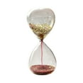thumbnail image 3 of Tongina 3xGlitter Sand Glass Timer Hourglass Hour Glasses for Home Decor Faimly Office Red 3 Pcs, 3 of 8