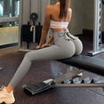thumbnail image 5 of Bow Yoga Pants, Scrunch Leggings, Gym Workout, Running for Women High Waisted Sexy Tummy Control Lifting, 5 of 6