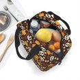 thumbnail image 4 of Lsque Skulls Pattern Lunch Bag Women/Men Insulated Lunch Box,Small Leakproof Cooler Food Lunch Containers Reusable High Capacity Lunch Tote Bags, 4 of 6