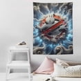 thumbnail image 5 of Ghostbusters Logo Tapestry Luxury Wall Hanging Tapestries Decoration For Living Room Bedroom Dormitory Mural Blanket Wall Art Tapestry, 5 of 8