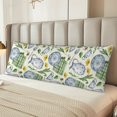 thumbnail image 6 of Bingfone Body Pillow Cover Long Pillow Case With Zipper Decorative Bedding Pillowcase 20"X54" Soft Cushion Pillow Case For Bedroom-Vintage Utensils, 6 of 8