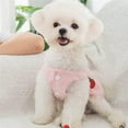 thumbnail image 4 of Pet Clothes Cute Dog Vest Lovely Dog Dress Pet T-Shirt Puppy Clothes Shirt for Pet (Pink) - M, 4 of 6