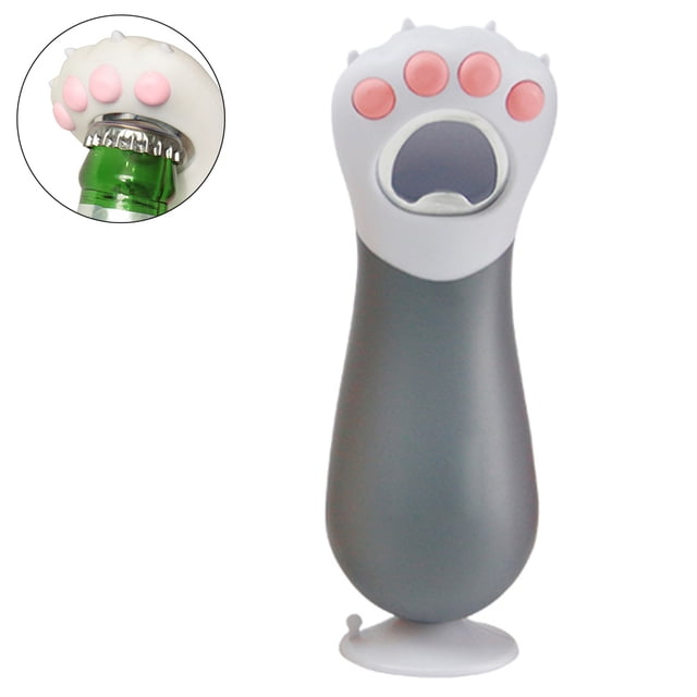 Con Forma De Pata De Gato, Abridor De Botellas De Cerveza De Vidrio, Utensilios De Cocina sonducket HA041937-02