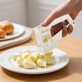 thumbnail image 1 of Garlic Press1 | Purpose Garlic Slicer And Manual Slicing Device For And Slicing Garlic For Kitchen Use | Mini Garlic Slicer -Functional Slicer with - Handle Garlic Grinder Handheld Garlic Squeezer, 1 of 5
