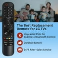thumbnail image 4 of Magic Remote for LG TV Remote Control Replacement. Compatible with All 2020-2024 LG Smart TVs with Voice and Pointer Function. 2-Year Full Warranty., 4 of 6