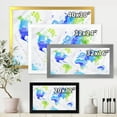 thumbnail image 4 of Designart 'World Map In Blue and Green' Modern Framed Art Print, 4 of 4