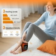 thumbnail image 2 of BAISEMAIN 1 Pack Cordless Heated Ankle Massager for Plantar Fasciitis Support, Heating Ankle Wrap with 3 Heat Levels & Vibration,USB Rechargeable,Adjustable for Sports Recovery & Daily Comfort, 2 of 8