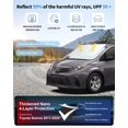 thumbnail image 3 of Sombra Retráctil para Parabrisas SLOGENTO Ajuste Personalizado Toyota Sienna 2011-2020, 3 of 7