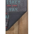 thumbnail image 5 of Momeni DISTRDIS-2CHR5076 Novogratz District Collection Military Area Rug, 5 ft. x 7 ft. 6 in. - Charcoal, 5 of 5