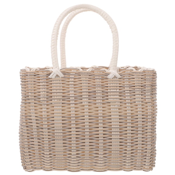 MLINS Outdoor Shopping Basket Strawberry Basket Kitchen Fruit Holder Vegetable Basket