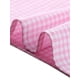 thumbnail image 5 of INSPIRAR CHIC Blusa de Mujer de Verano con Cuello Cuadrado y Mangas Cortas de Gingham XL Rosa, 5 of 6