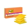 Post-it Super Sticky Dispenser Notes, 3 in x 3 in, Energy Boost, 6 Pads