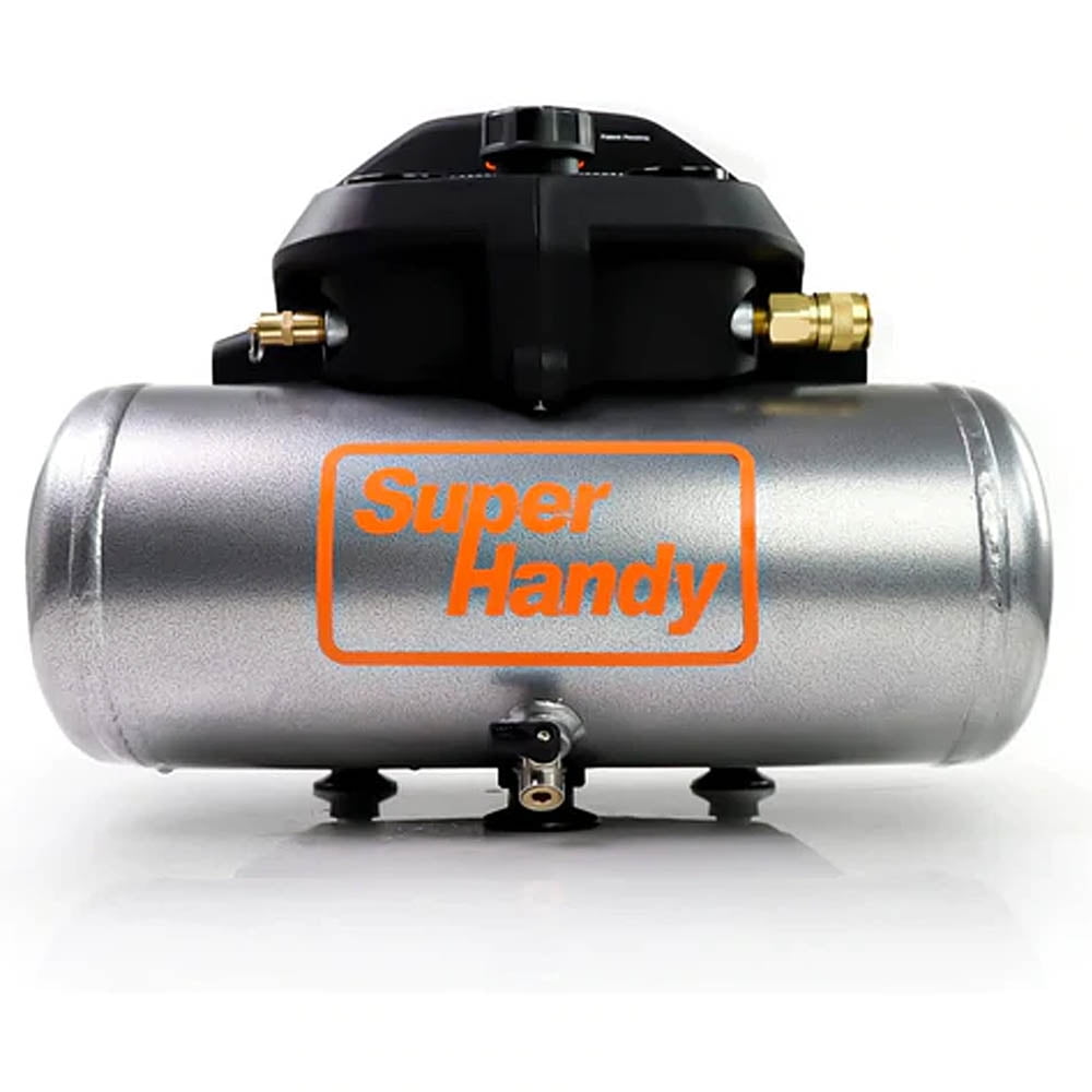 Superhandy 2 Gal Air Compressor Cordless 135 PSI 10AMP 3/4EHP Portable