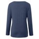 thumbnail image 3 of MHFRRA Camisetas de Mujer para Uso Informal, Otoño e Invierno, Camisetas de Manga Larga con Cuello Redondo para Una Comodidad Diaria. Azul, 3 of 5