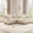 Beige Coffee, variant on 3 Seat Loveseat Sofa Sectional Coucheses L Shaped Corner Couches Leopard Chenille Sofa Couches with Tassel, Brown black