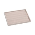 thumbnail image 1 of tredstone Wide Display Space Earrings Organizer Showcase Jewelry Collection Wide Application Earring Storage Beige 1Set, 1 of 6