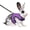 Purple, variant on Adjustable Soft Harness with Elastic Leash for Rabbits (XL, Purple)