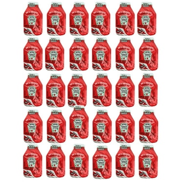 Heinz Ketchup Single Serve Dip and Squeeze Packets, 0.95 oz, Pack of 30, Kosher