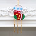 thumbnail image 5 of Fiudx Colgante de Carillón de Viento Navideño, Diseño de Papá Noel y Muñeco de Nieve, Regalo Artesanal, Decoración Única para El Hogar, Espíritu Navideño, Tamaño 12 X 39 Cm, Perfecto para Celebracion, 5 of 5