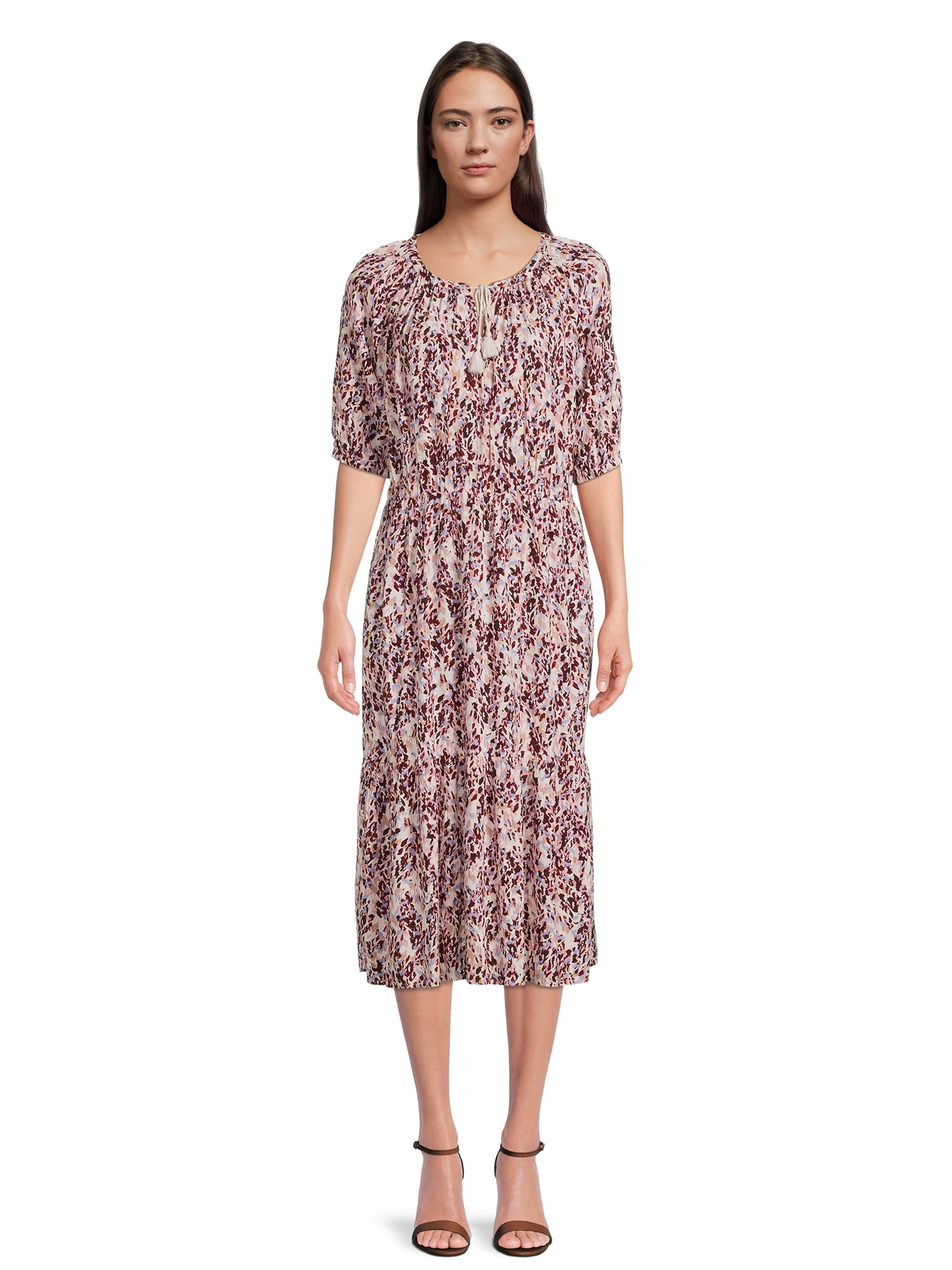 beachlunchlounge Women's Dawn Top Dress with Tassels