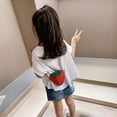 thumbnail image 5 of Lindo bolso cruzado para niños pequeños, mini monedero pequeño, bolso de mensajero para niñas y mujeres, bolso de cuero de PU regalo para adultos, 5 of 5