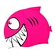 thumbnail image 4 of Gorro de baño con forma de pez, antideslizante, impermeable, para natación Rosa, 4 of 9