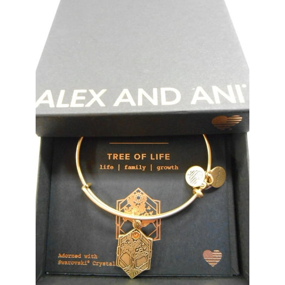 Alex and Ani Tree Of Life Charm Bangle