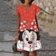 thumbnail image 3 of Vestidos elegantes de Minnie Mouse de moda coreana para mujer Vestido de Disney Vestidos de verano de Mickey Mujer Oferta 2023 Vestido de cuello en V Y2k, 3 of 5