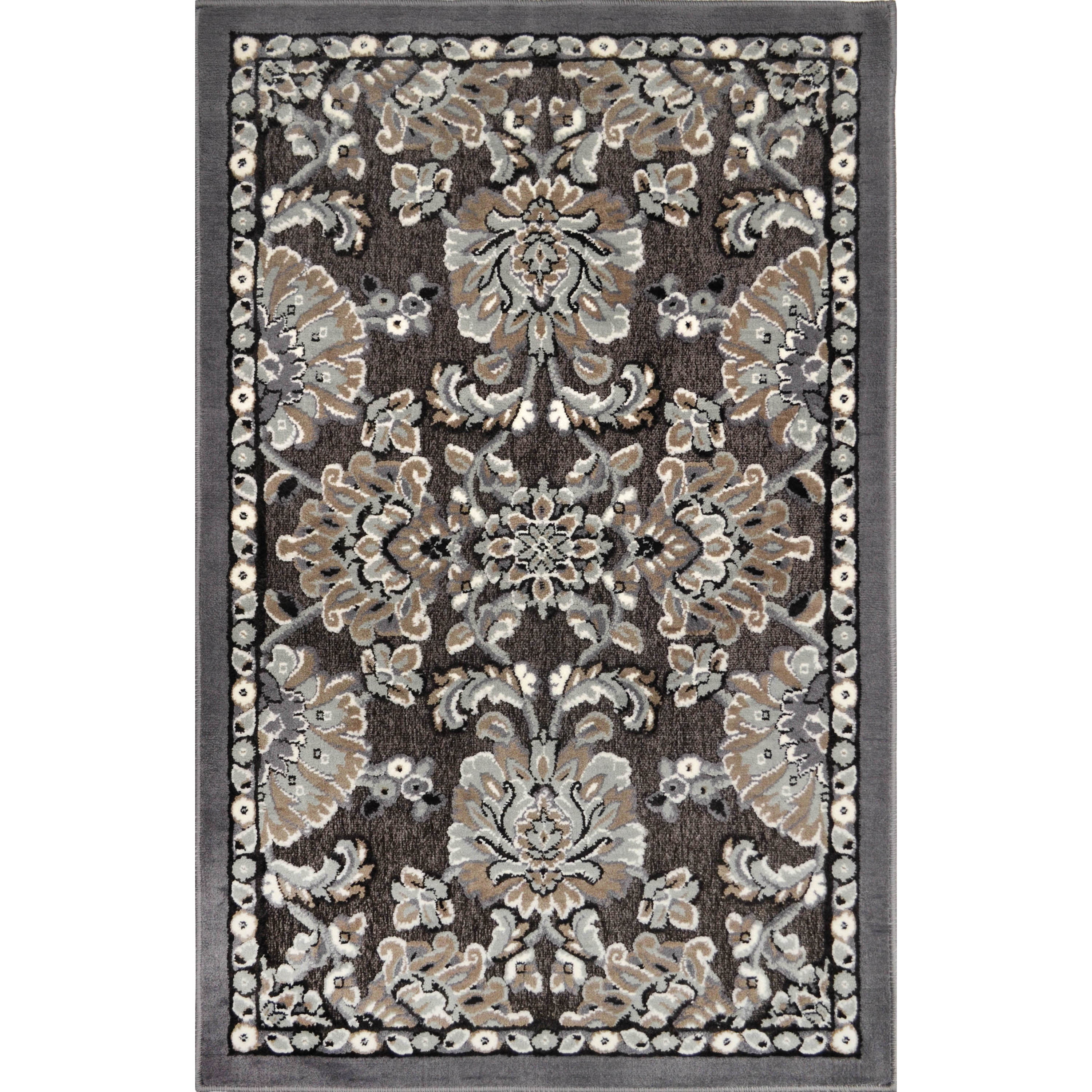 Home Dynamix Arrington Collection Chenille Transitional Accent Rug 