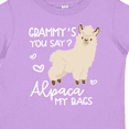thumbnail image 4 of Inktastic Grammy's You Say Alpaca My Bags Boys or Girls Toddler T-Shirt, 4 of 5
