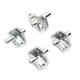 thumbnail image 3 of 4 Uds. Componentes de coche RC para asiento de código de tracción, accesorios 1/10, soporte de varilla delantera y trasera para asiento de fijación de plata, 3 of 9