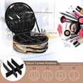 thumbnail image 4 of BZSMCE Makeup Bag Large Travel Cosmetic Bag with Adjustable Dividers Fashion Fiery Majesty Printed, 4 of 7