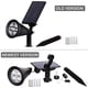 thumbnail image 4 of Foco solar Lámpara solar para exteriores Foco solar para exteriores 4 lumtenD, resistente al agua IP65, 2 modos de iluminación, ajustable 180°, iluminación solar exterior para árbol,, 4 of 5