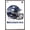 Barnwood Framed Version, variant on NFL Seattle Seahawks - Drip Helmet 20 Wall Poster with Pushpins, 14.72" x 22.37"