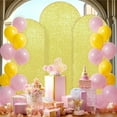 thumbnail image 4 of TNOBHG Arch Backdrop Cover Round Top Party Backdrop Arch Stand with Cover Birthday Decoration Large Sequin Arch Backdrop, 4 of 8