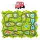 thumbnail image 1 of Juguetes de rieles de ranura para niños, pistas de carreras para niños, juego de pistas educativas STEM, riel 12 piezas de la ciudad, 1 of 7