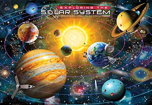 EuroGraphics Exploring The Solar System 200 - Rompecabezas de piezas ...